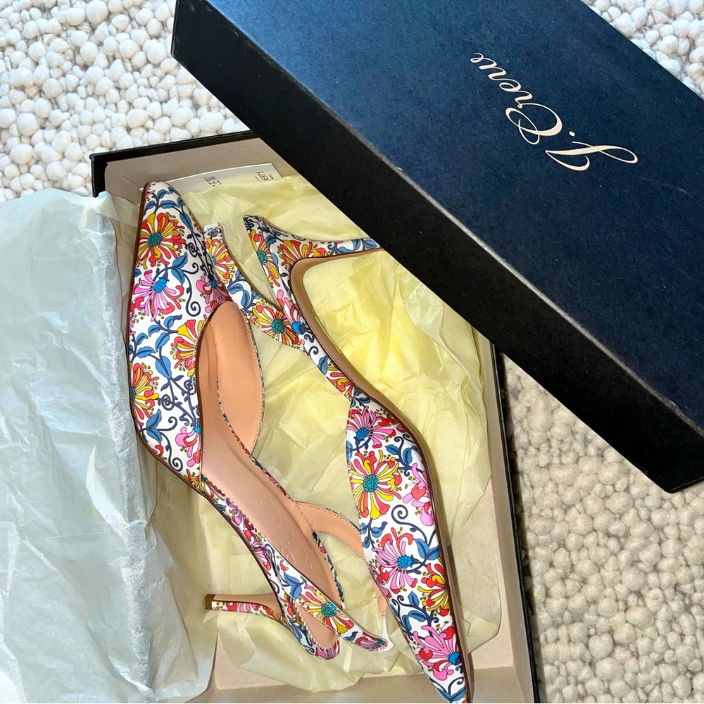 J crew pumps. Size 9.5. New, in the box, never used.